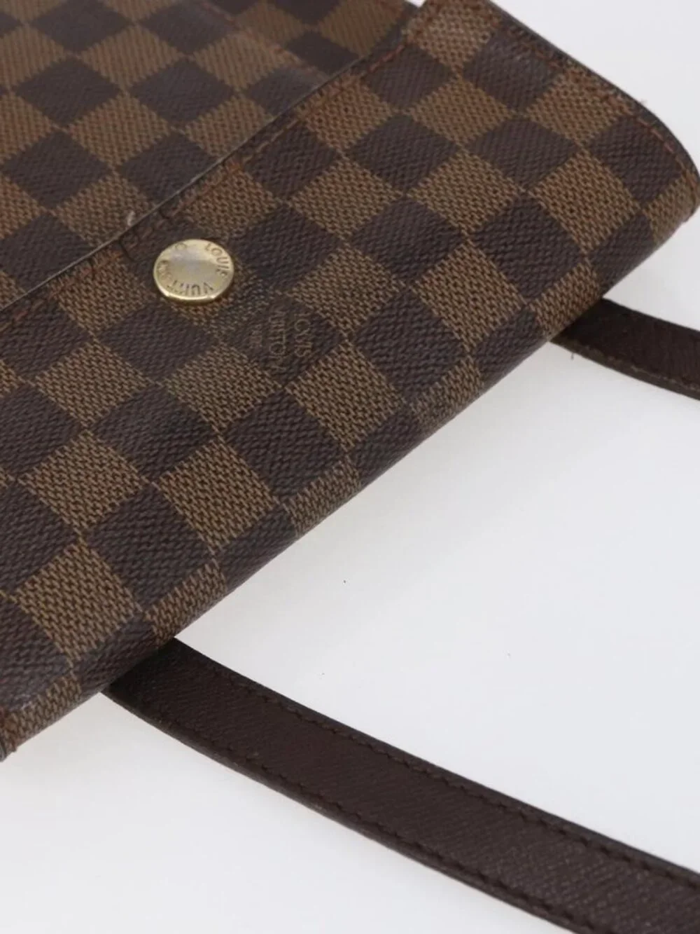 Authentic LOUIS VUITTON Damier Ebene Pimlico Shoulder Bag N45272 LV - Picture 13 of 16
